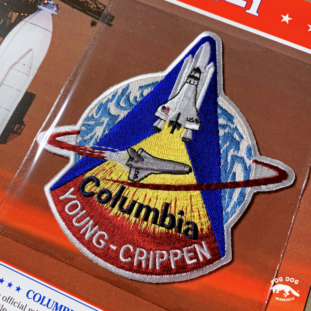 Oficiální textilní nášivka NASA - COLUMBIA STS-1