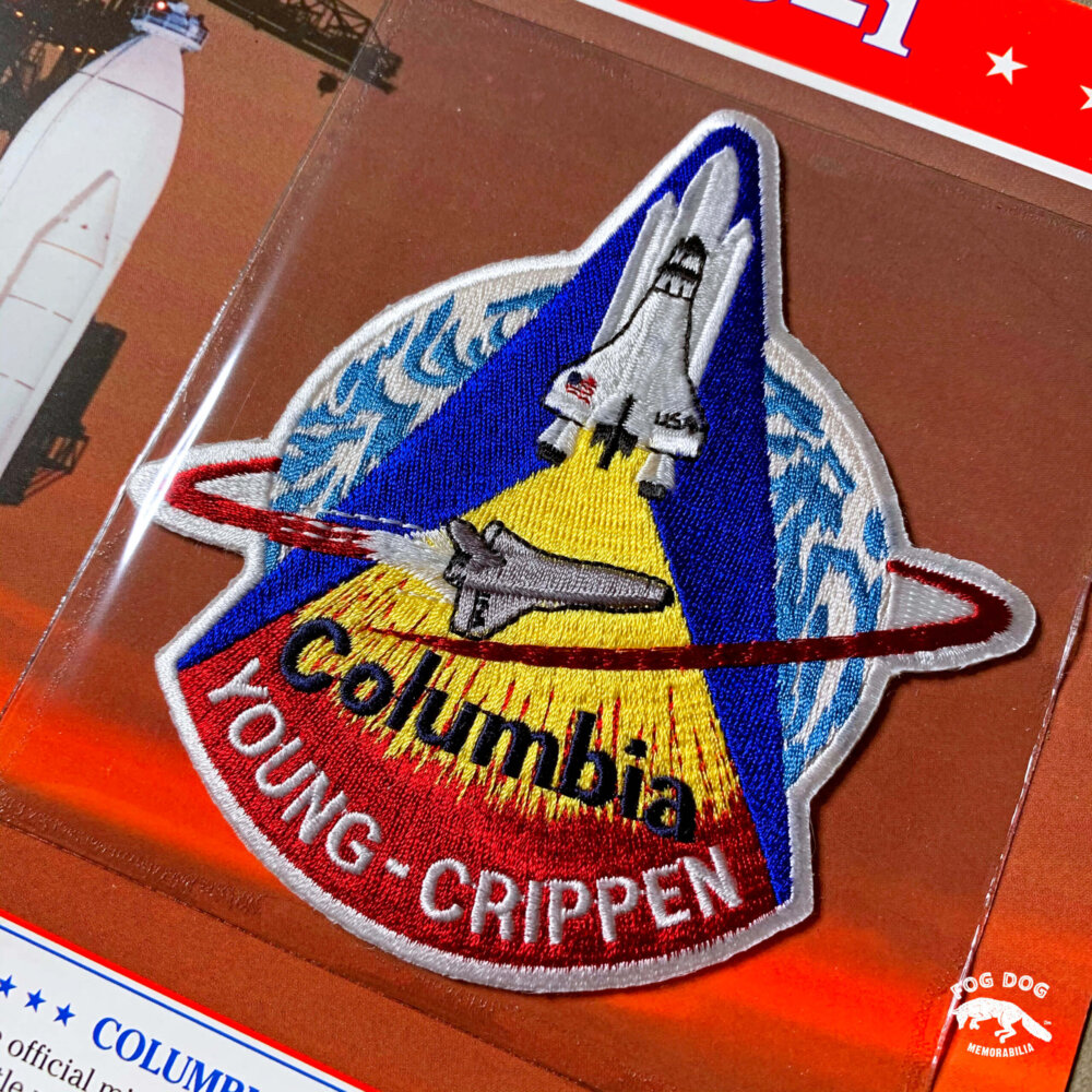 Oficiální textilní nášivka NASA - COLUMBIA STS-1