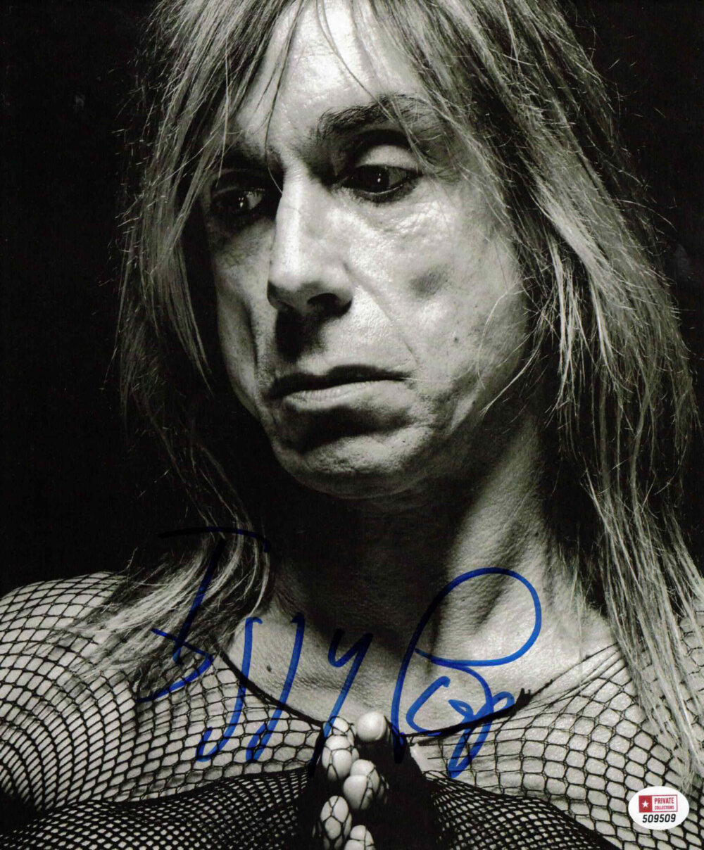 Iggy Pop - autogram