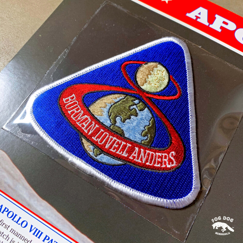 Oficiální textilní nášivka NASA - APOLLO VIII