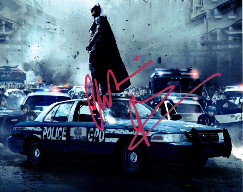 Christian Bale / Batman - autogram