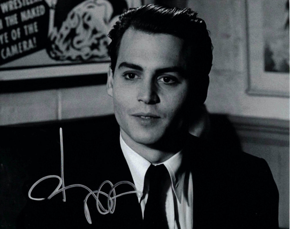 Johnny Depp - autogram