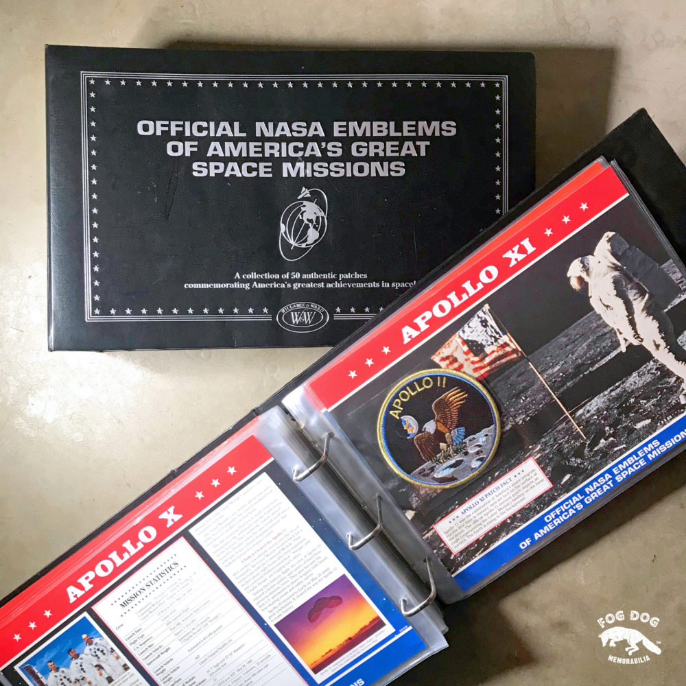 Oficiální textilní nášivky NASA z vesmírných misí - raritní sběratelská edice (4