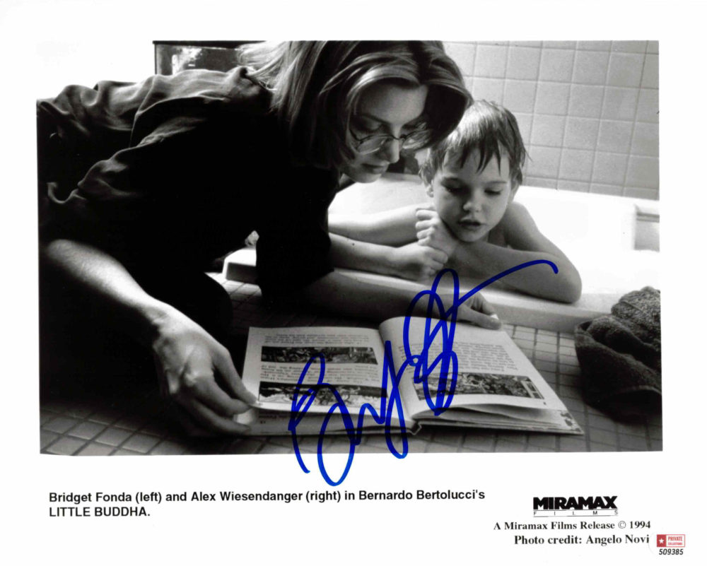 Bridget Fonda - autogram