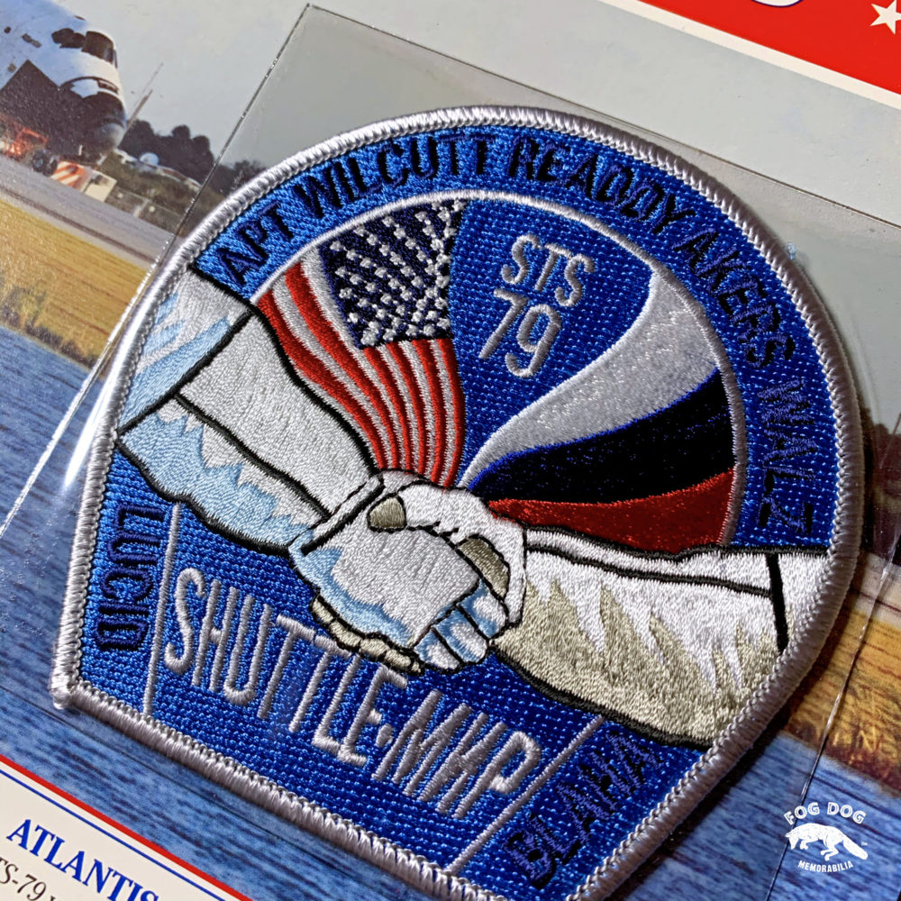 Oficiální textilní nášivka NASA - ATLANTIS STS-79