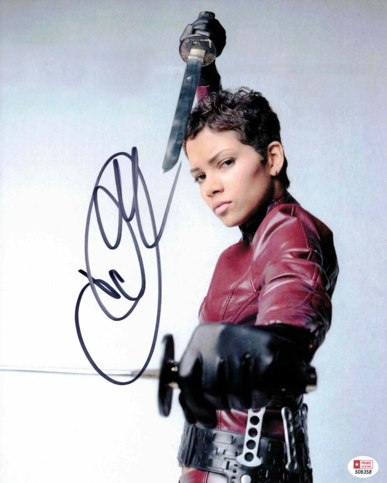 Halle Berry - autogram