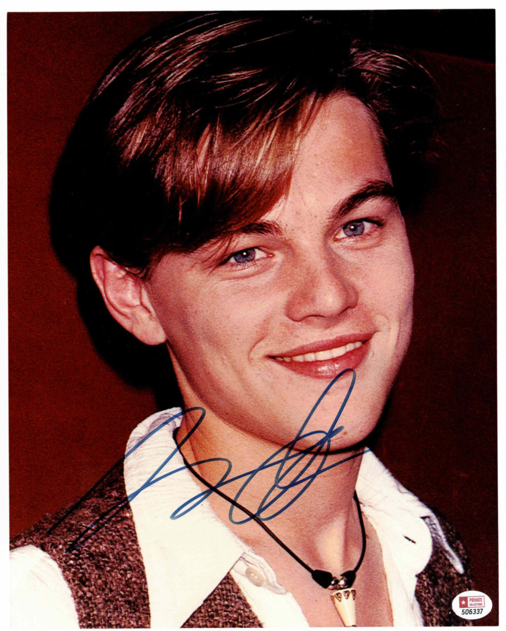 Leonardo DiCaprio - autogram