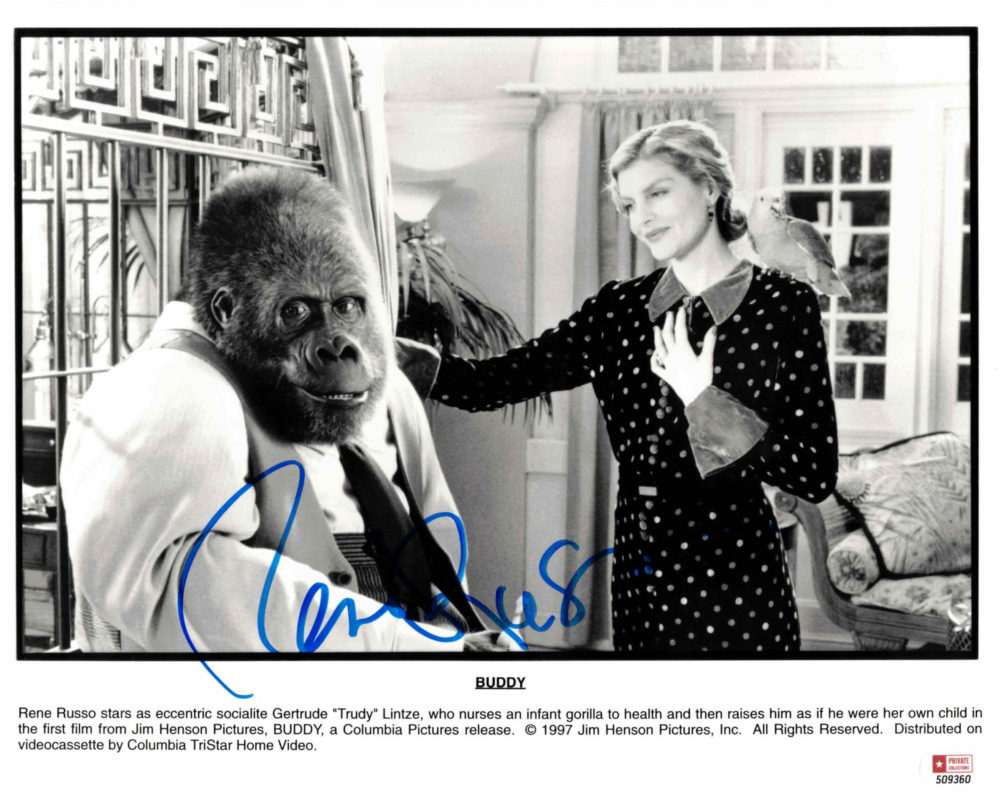 Rene Russo - autogram