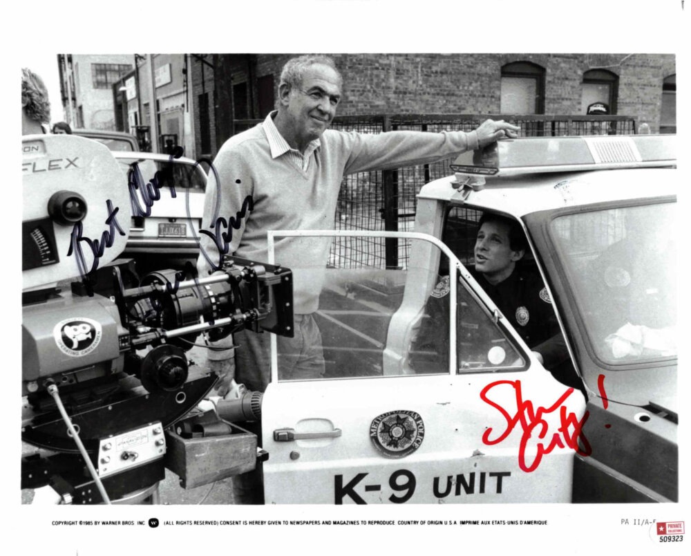Jerry Paris & Steve Guttenberg / Policejní akademie - autogram