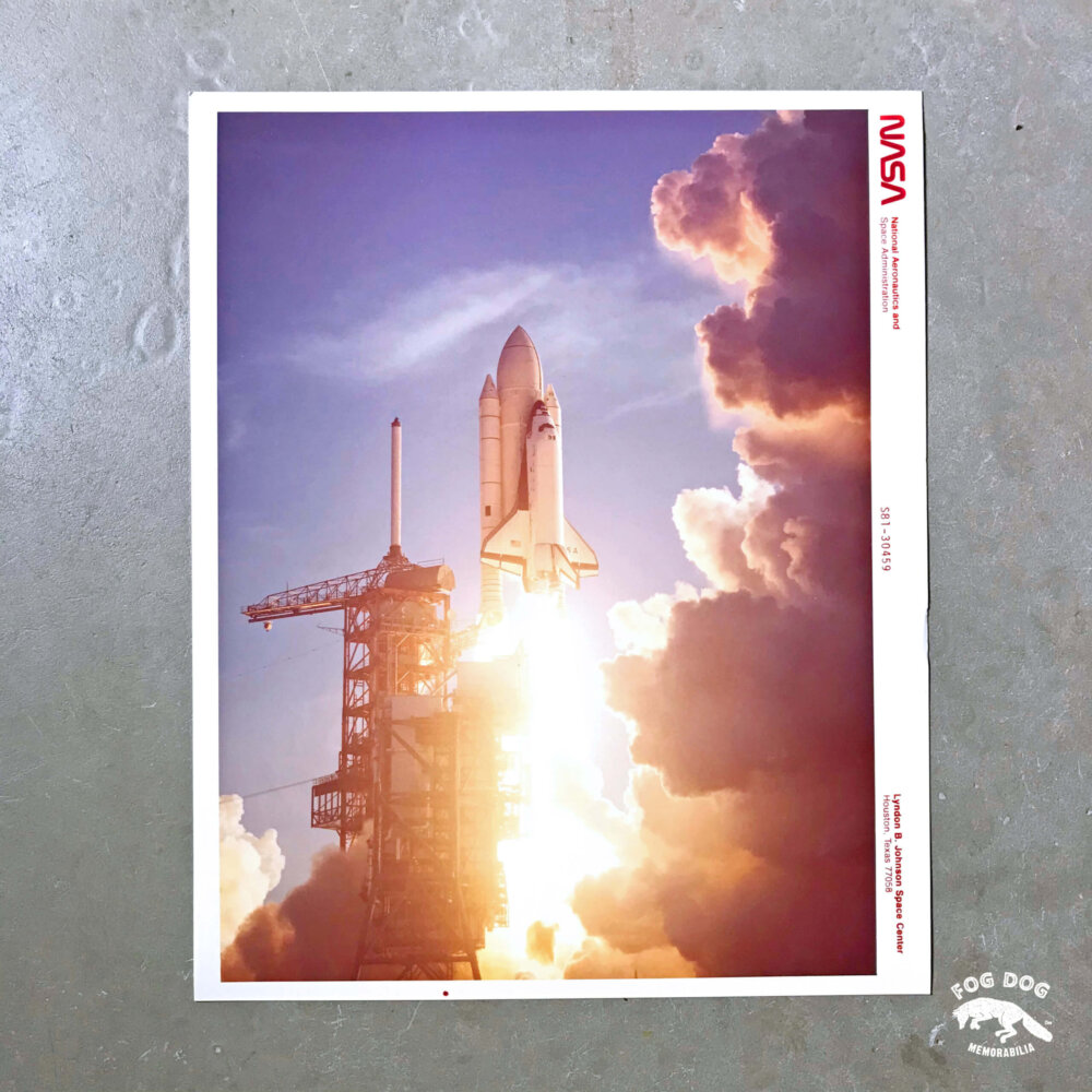 Oficiální fotografie NASA, číslovaná (1981)