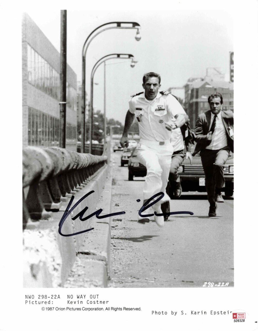 Kevin Costner - autogram