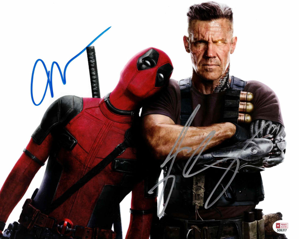 Josh Brolin & Ryan Reynolds / Deadpool - autogram