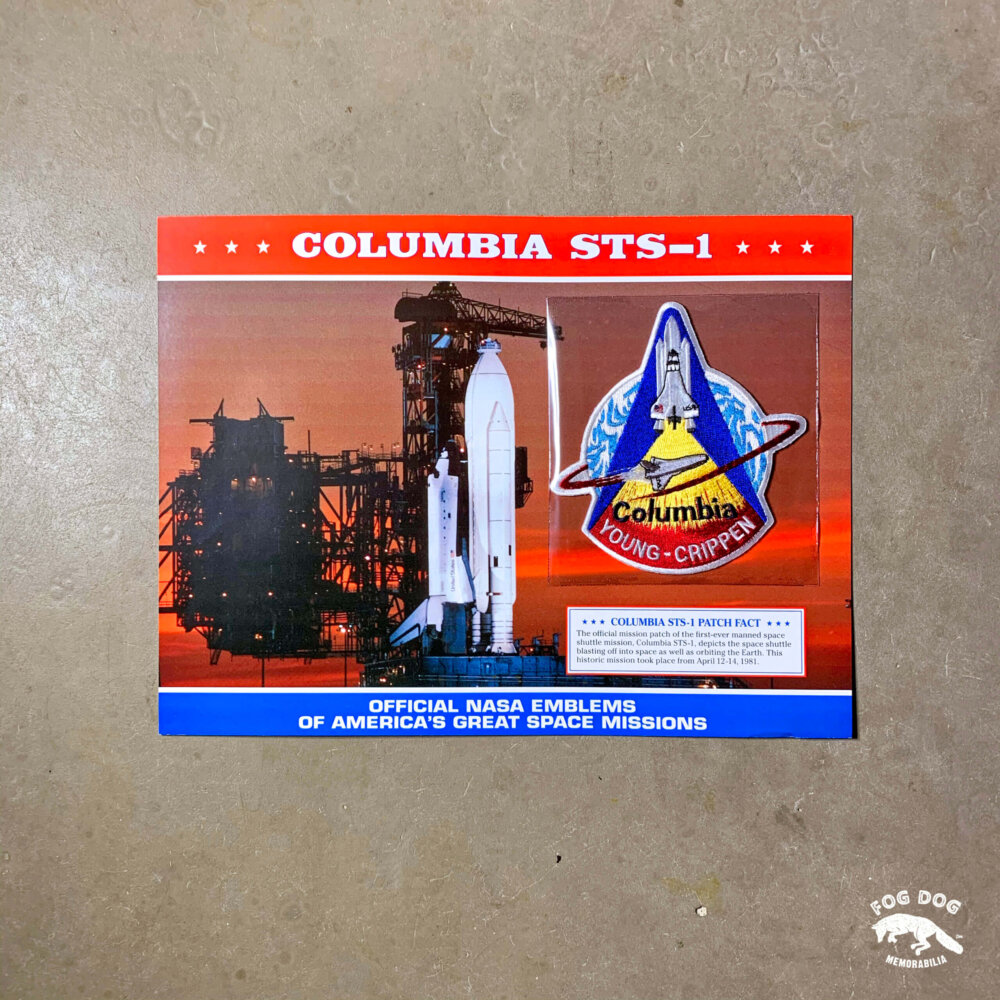 Oficiální textilní nášivka NASA - COLUMBIA STS-1