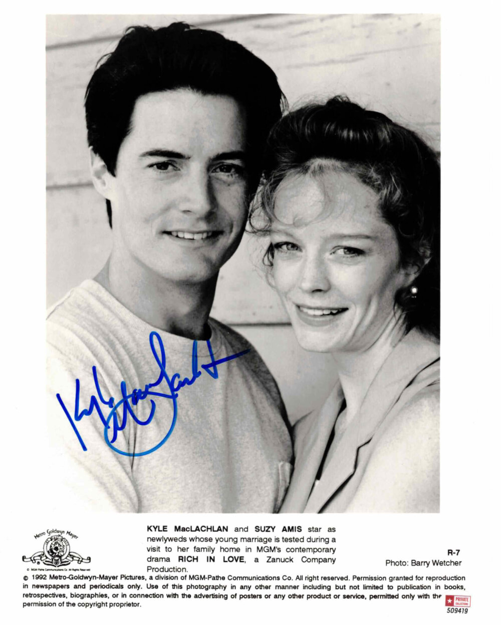 Kyle MacLachlan - autogram