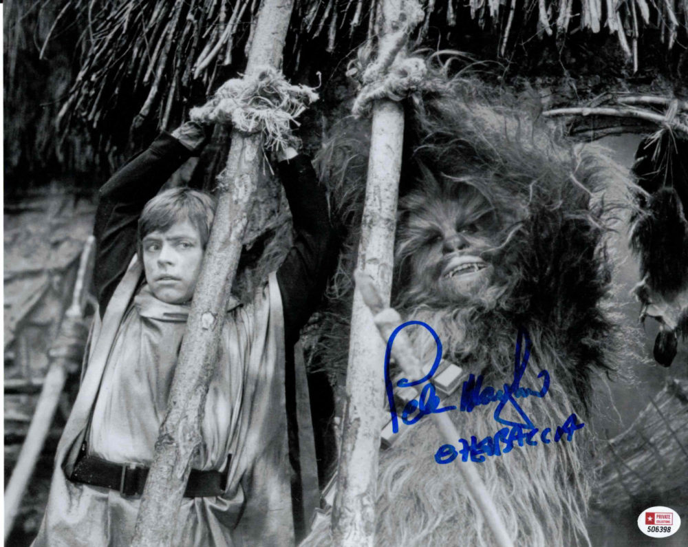 Peter Mayhew / Chewbacca, Hvězdné války - autogram