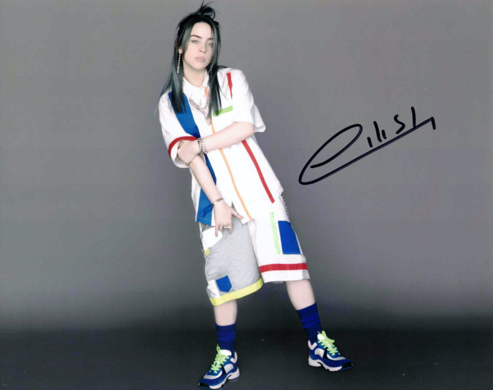 Billie Eilish - autogram