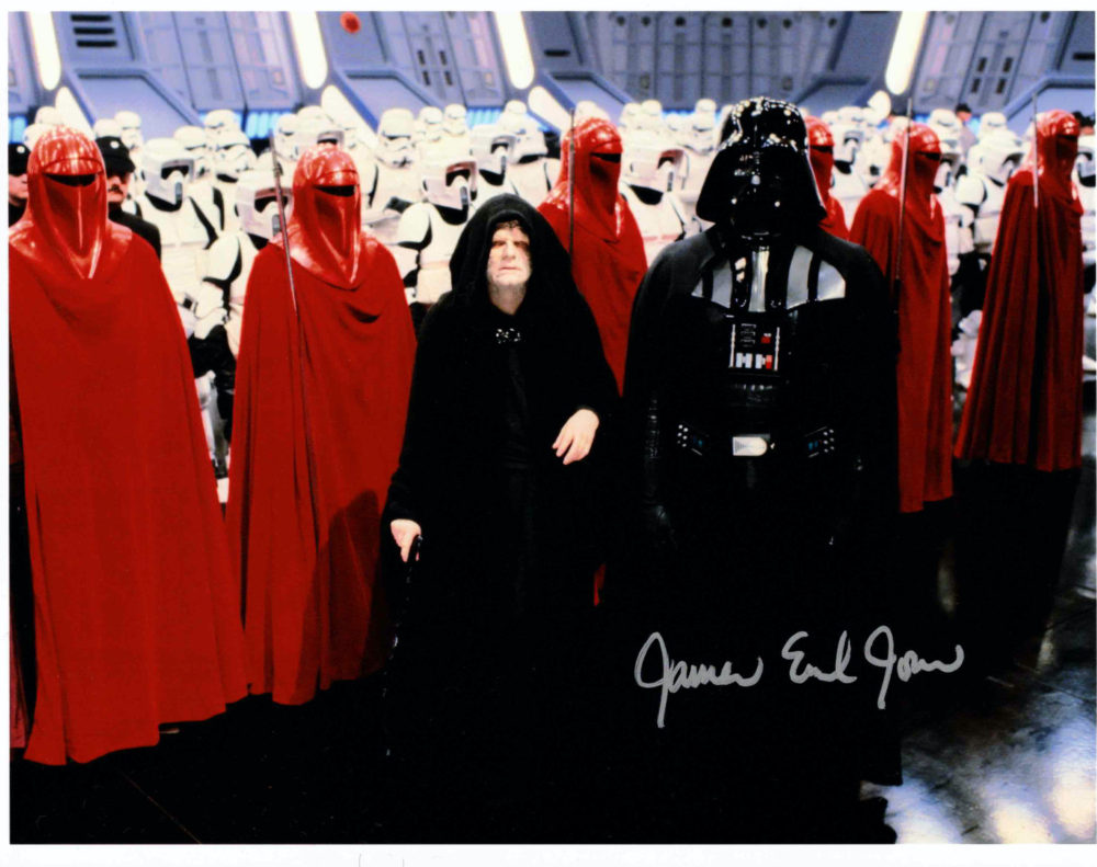 James Earl Jones / Darth Vader - autogram