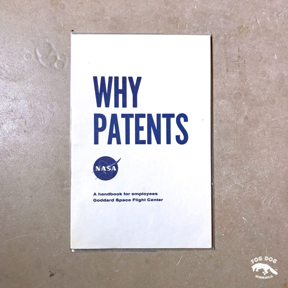 Brožura NASA - WHY PATENTS