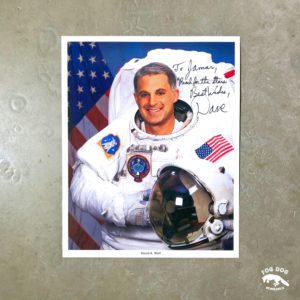 Autogram / astronaut David A. Wolf
