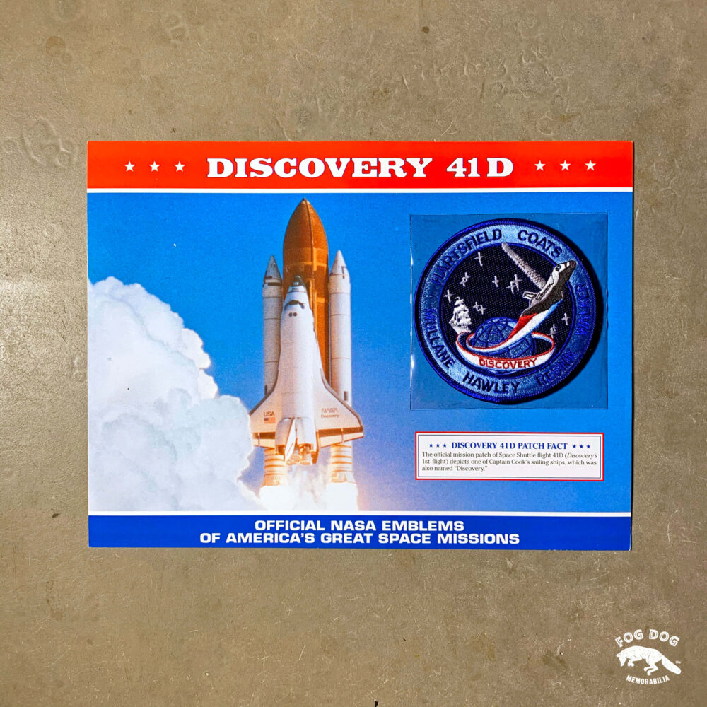 Oficiální textilní nášivka NASA - DISCOVERY 41D