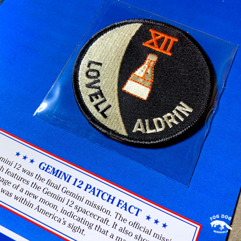 Oficiální textilní nášivka NASA - GEMINI 12