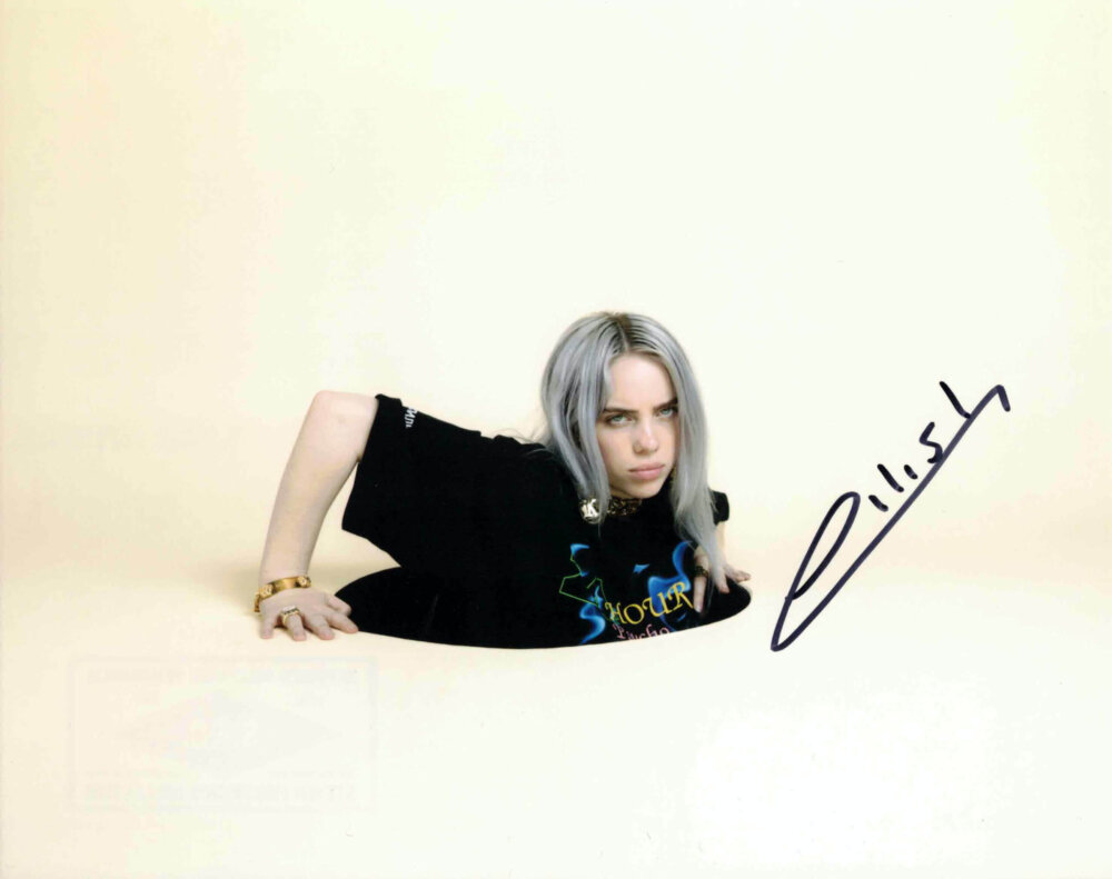 Billie Eilish - autogram