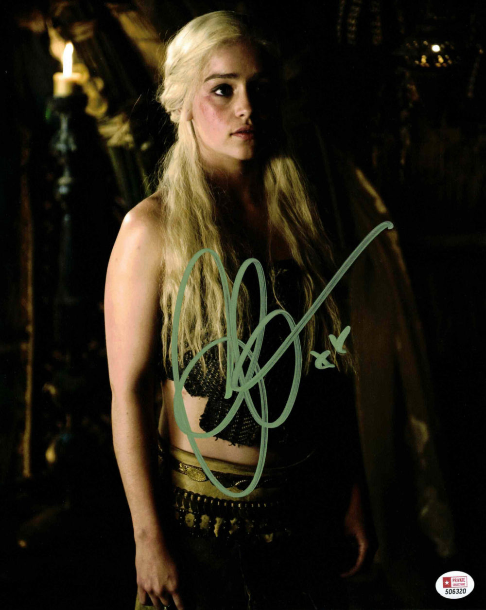 Emilia Clarke / Daenerys, Hra o trůny - autogram