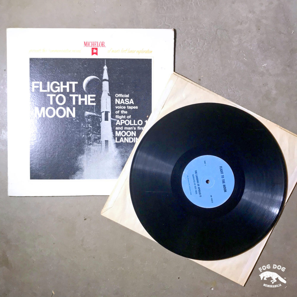LP deska FLIGHT TO THE MOON - oficiální nahrávka