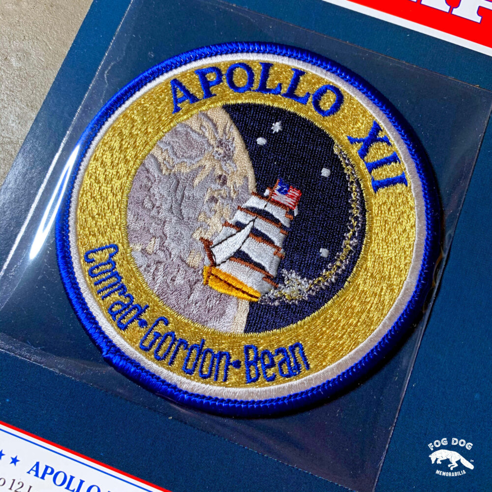 Oficiální textilní nášivka NASA - APOLLO XII