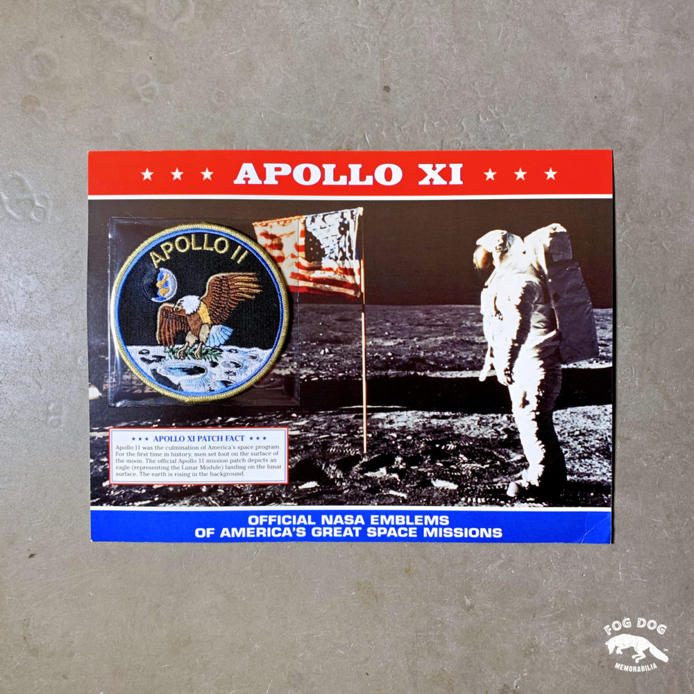 Oficiální textilní nášivka NASA - APOLLO XI
