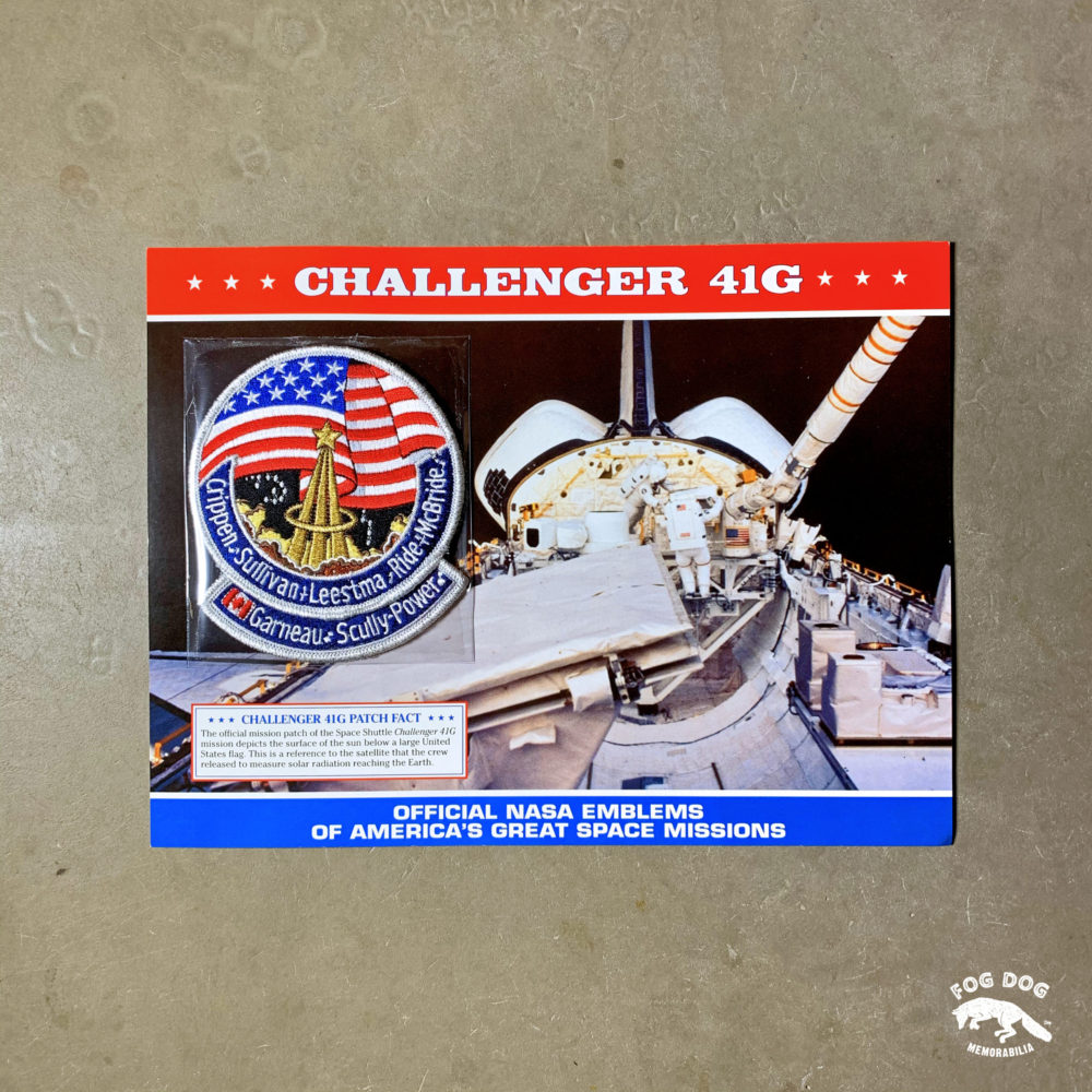 Oficiální textilní nášivka NASA - CHALLENGER 41G