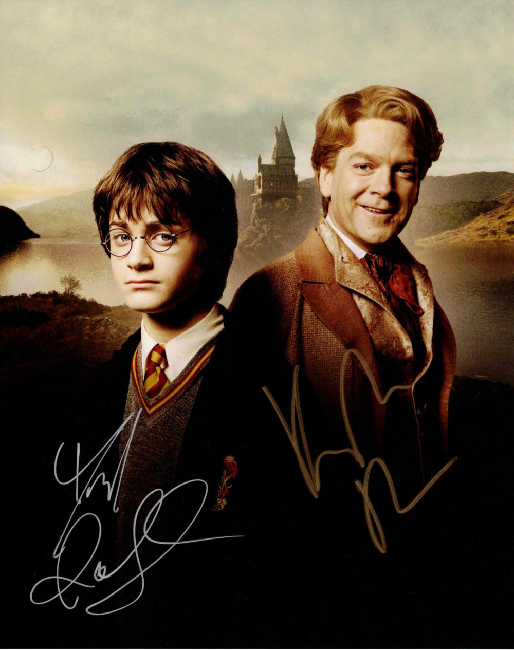 Daniel Radcliffe & Kenneth Branagh / Harry Potter - autogram