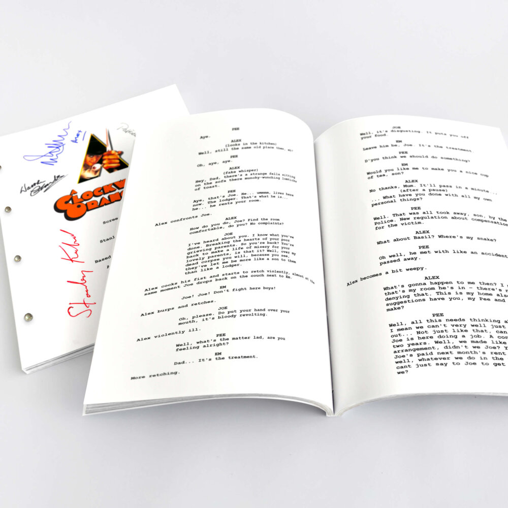A CLOCKWORK ORANGE (1971) / filmový scénář - Image 4