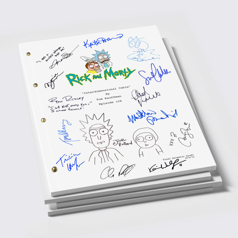 RICK AND MORTY (2013–) / filmový scénář - Image 3
