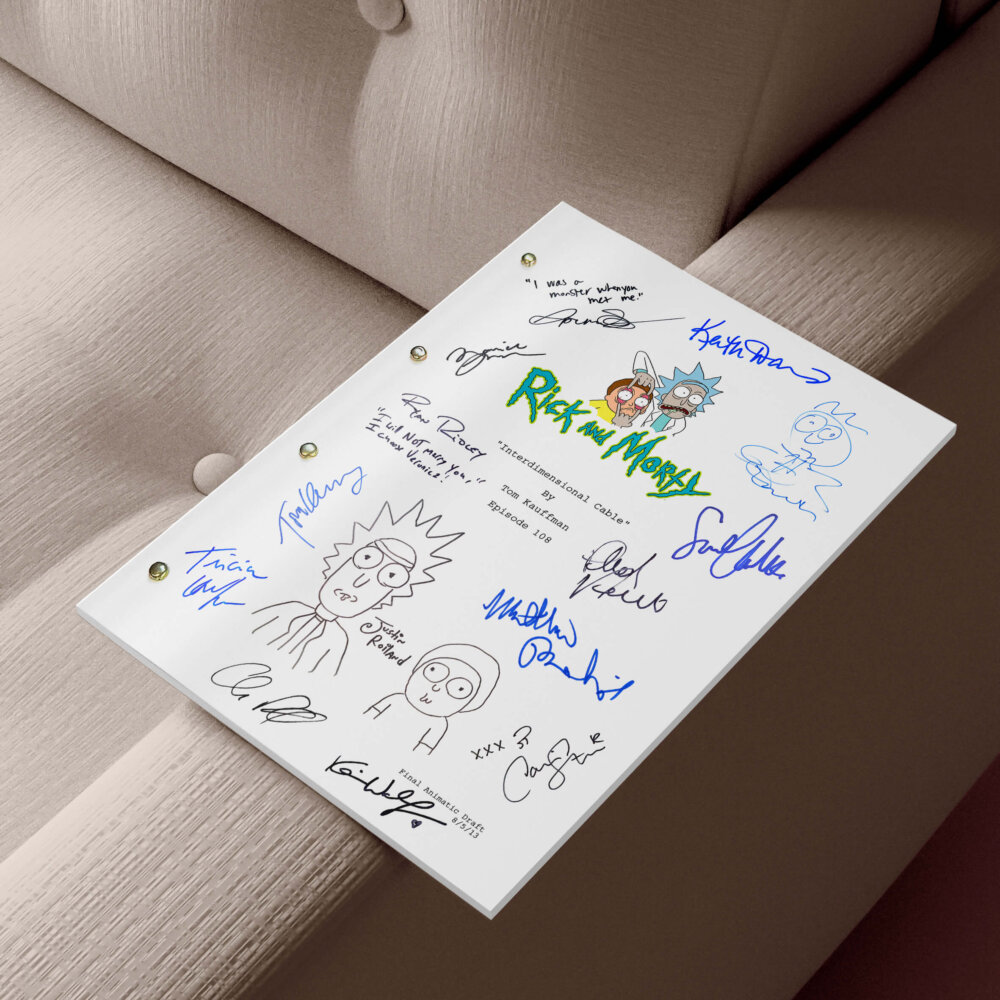 RICK AND MORTY (2013–) / filmový scénář - Image 6