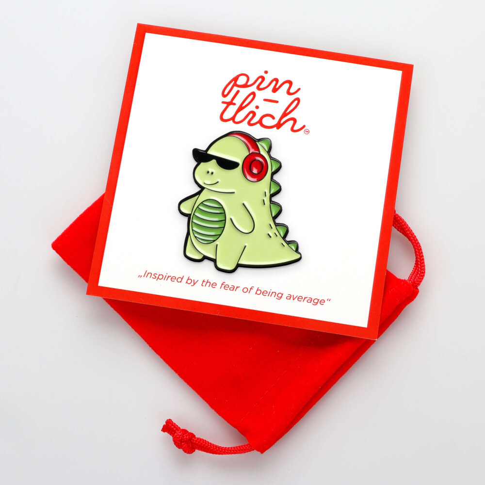 Cool Dinosaur – Smaltovaný odznak (#059) - Image 4