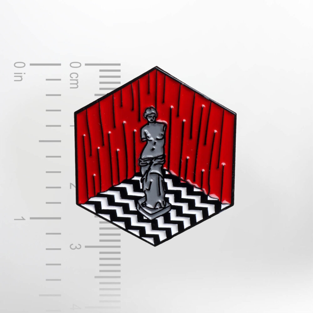 Twin Peaks Art – Smaltovaný odznak (#107) - Image 2