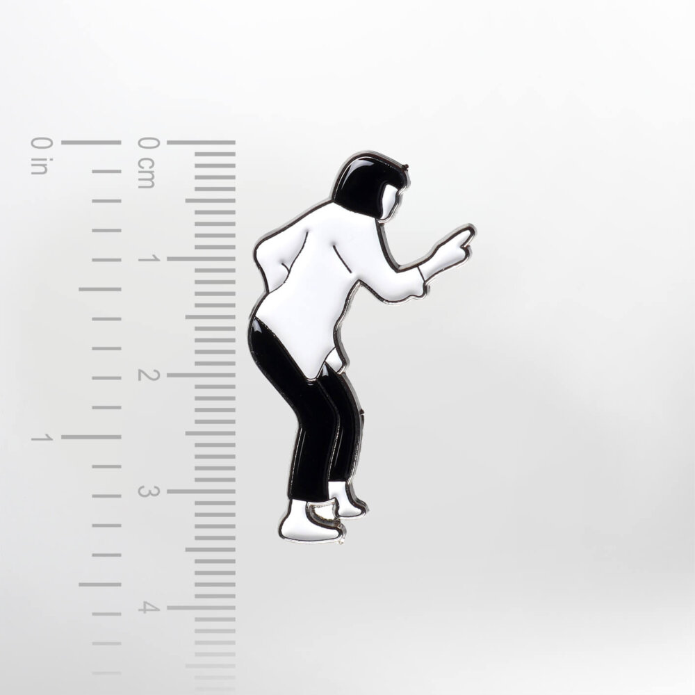 Pulp Fiction – Dancing Mia Wallace (Umma Thurman) – Smaltovaný odznak (#122) - Image 2