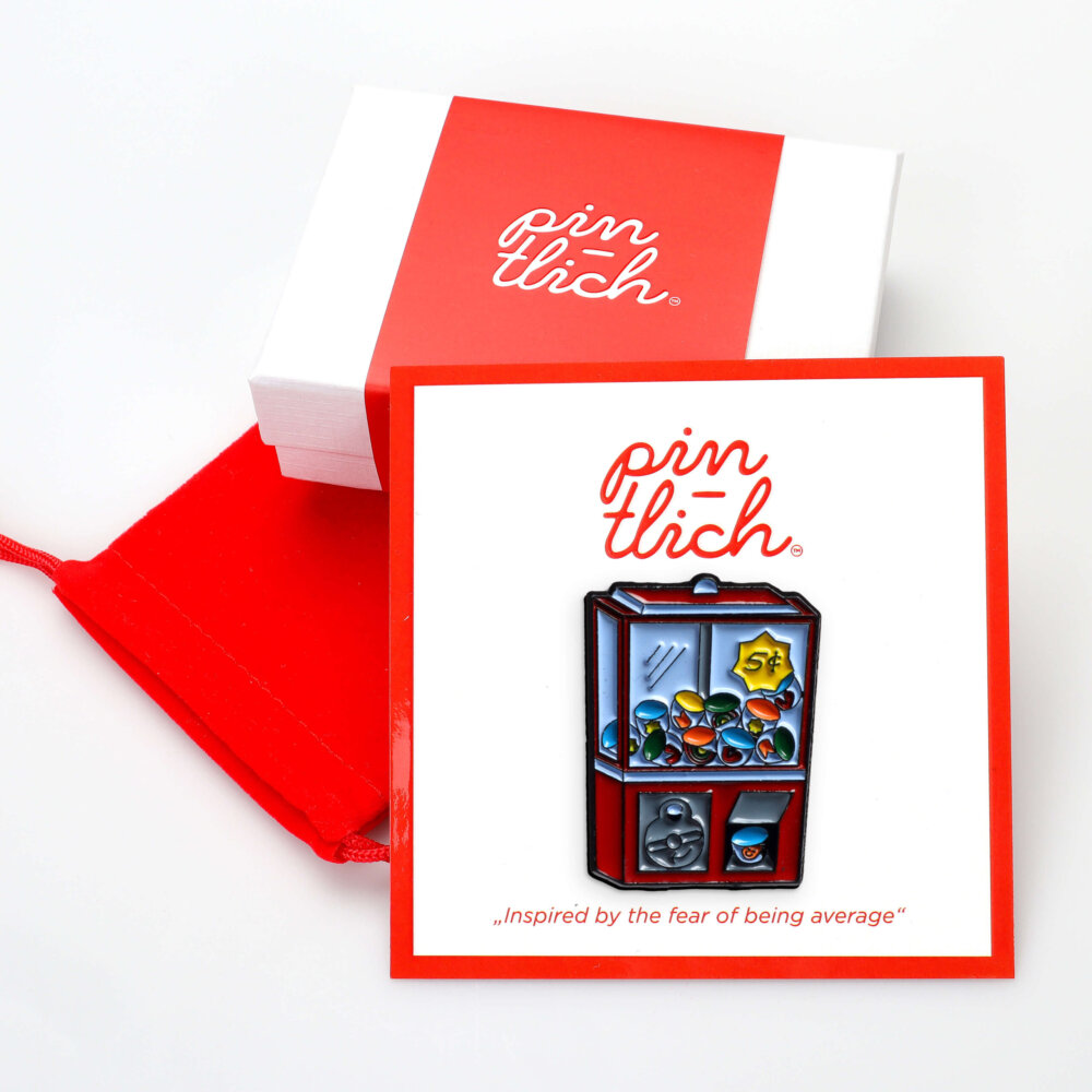 Toy Capsule Vending Machine – Smaltovaný odznak (#163) - Image 3