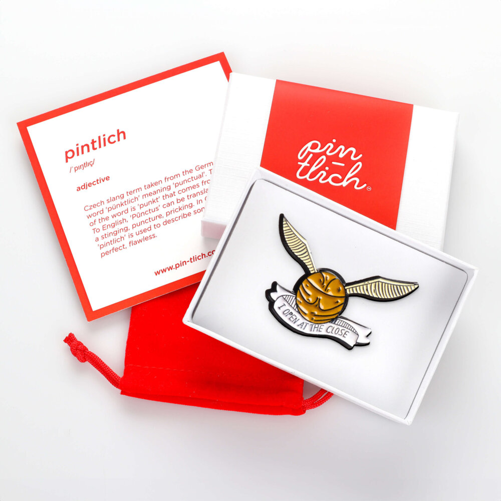 Golden Snitch – Smaltovaný odznak (#216) - Image 6