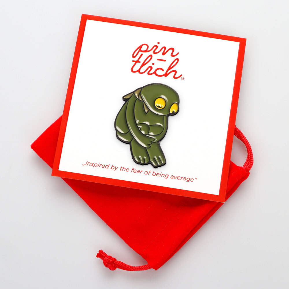 Sad Kermit the Frog – Smaltovaný odznak (#237) - Image 4