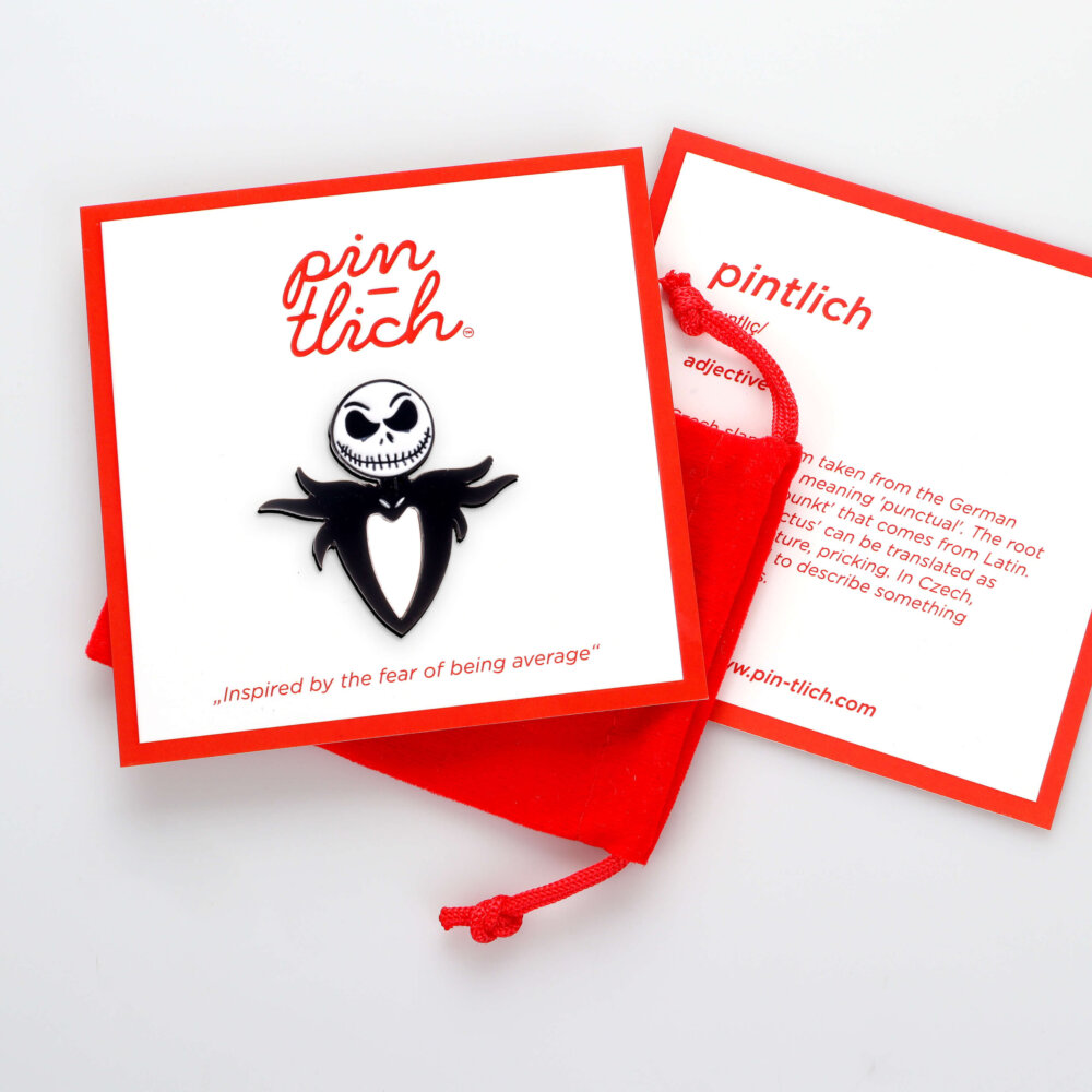 The Nightmare Before Christmas – Jack Skellington – Smaltovaný odznak (#257) - Image 5