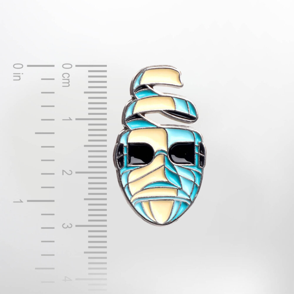 The Invisible Man – Dr. Jack Griffin – Smaltovaný odznak (#329) - Image 2