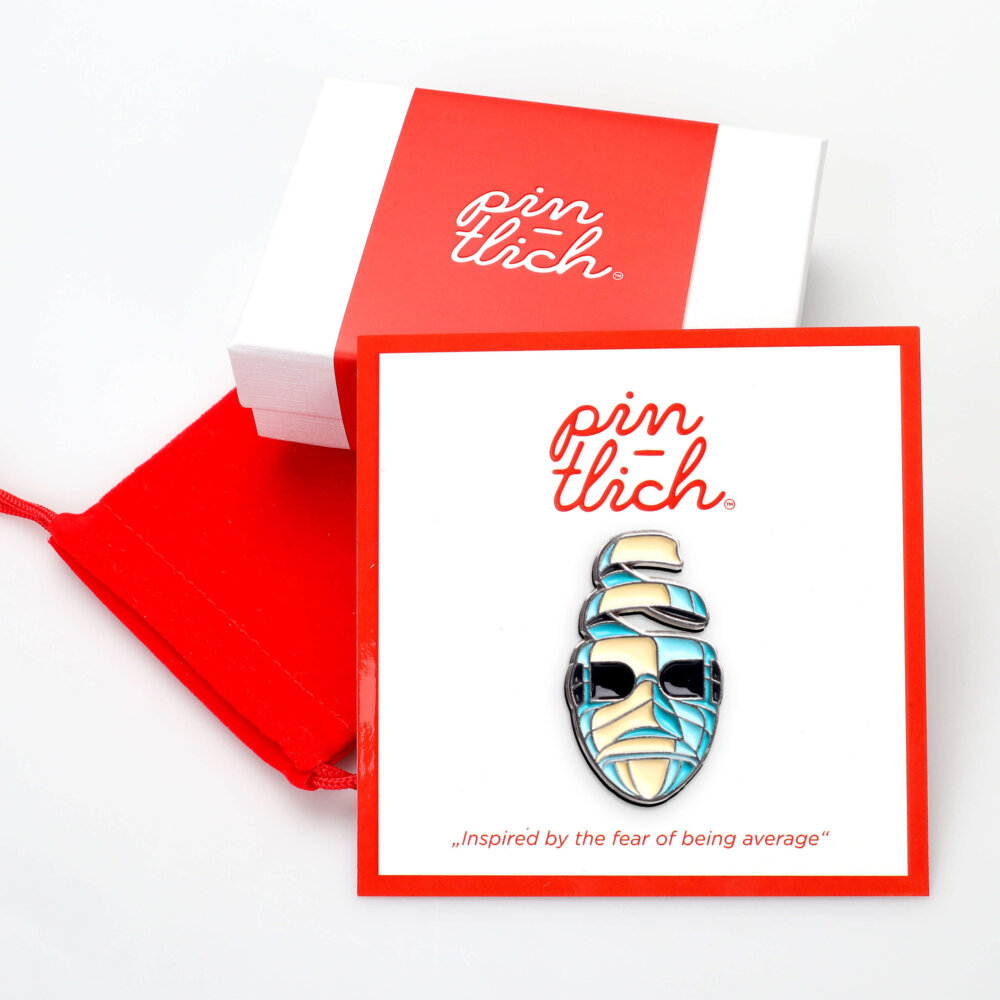 The Invisible Man – Dr. Jack Griffin – Smaltovaný odznak (#329) - Image 3
