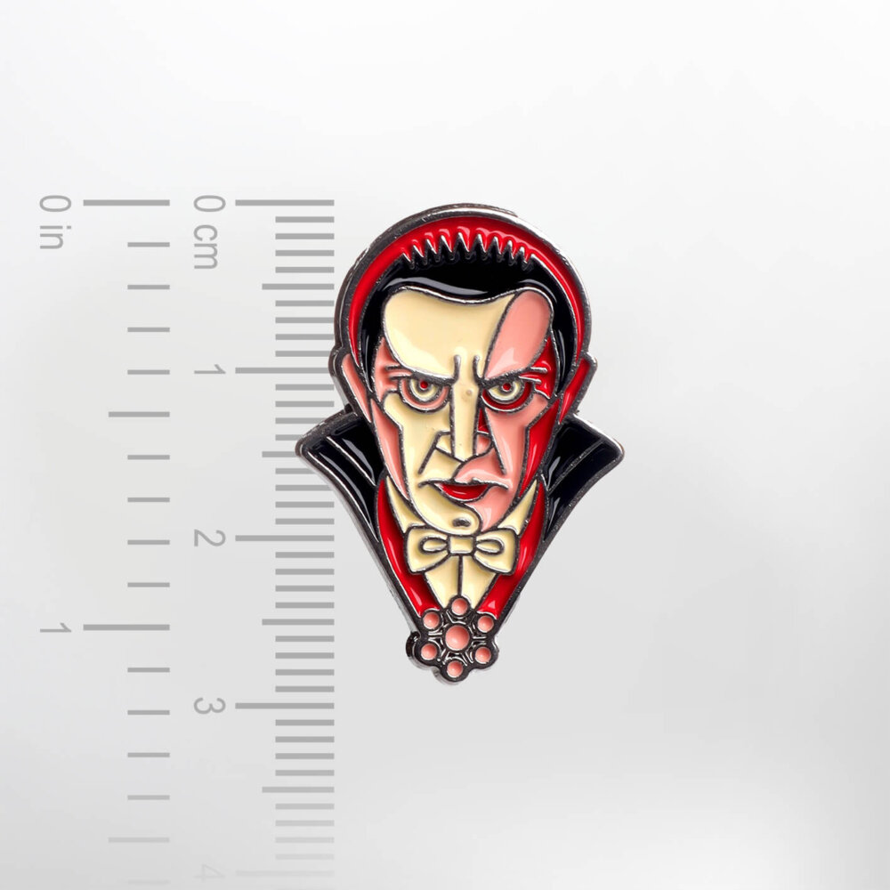 Dracula – Count Dracula – Smaltovaný odznak (#335) - Image 2