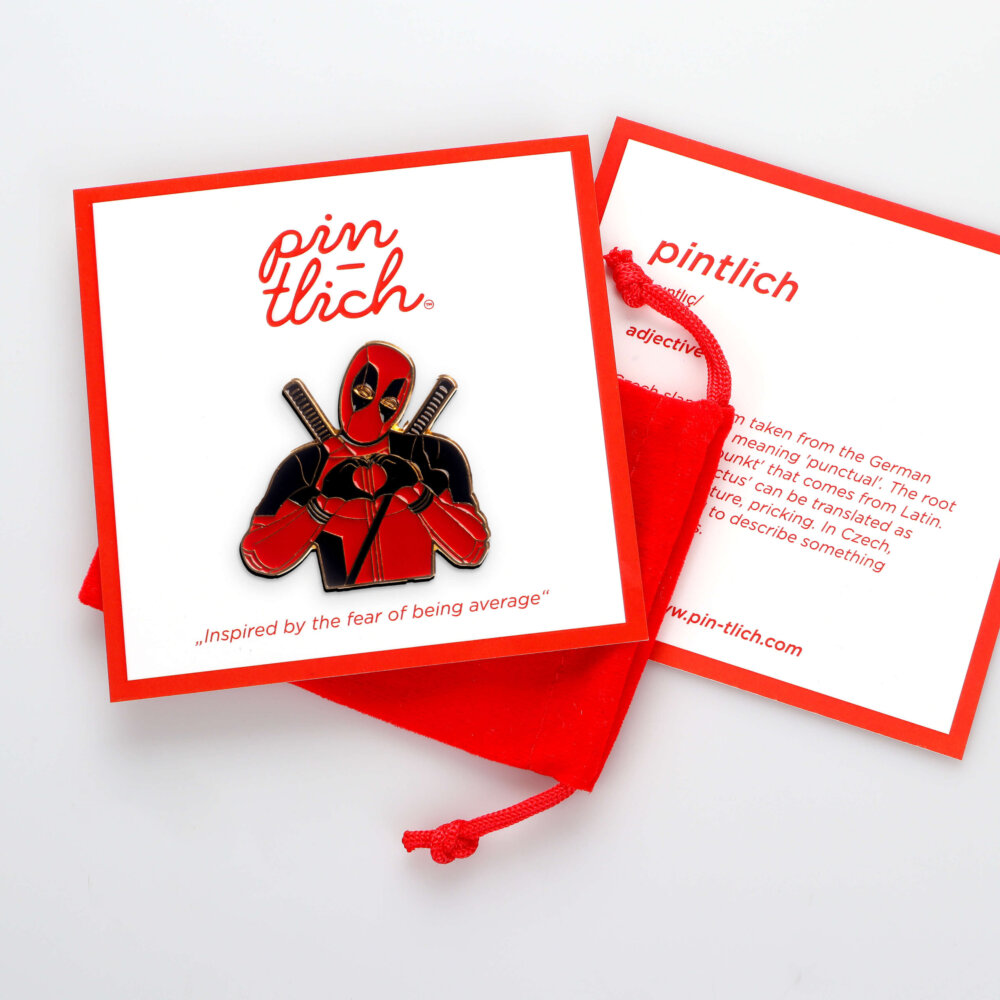 Deadpool – Smaltovaný odznak (#338) - Image 5