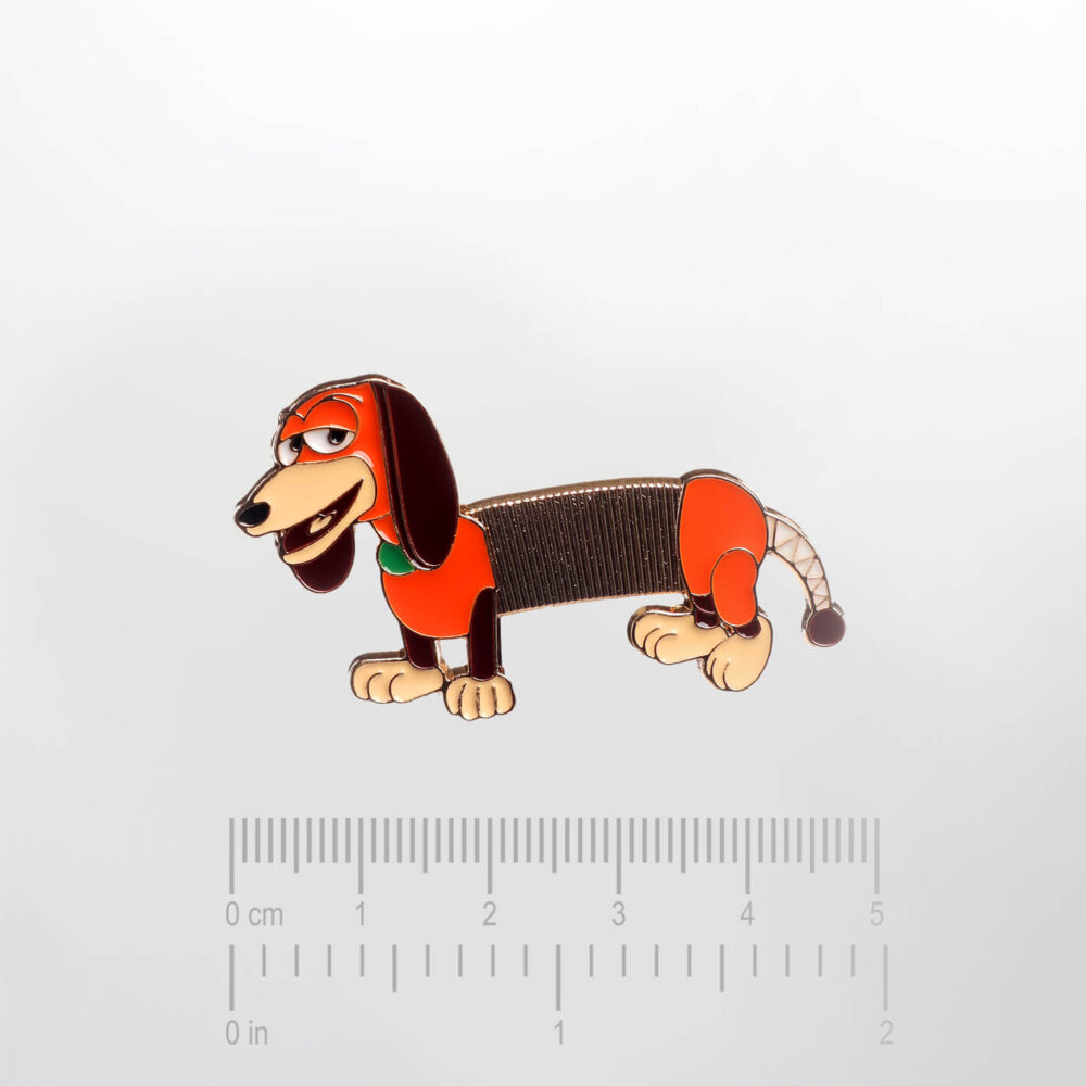 Toy Story – Slinky Dog – Smaltovaný odznak (#411) - Image 2