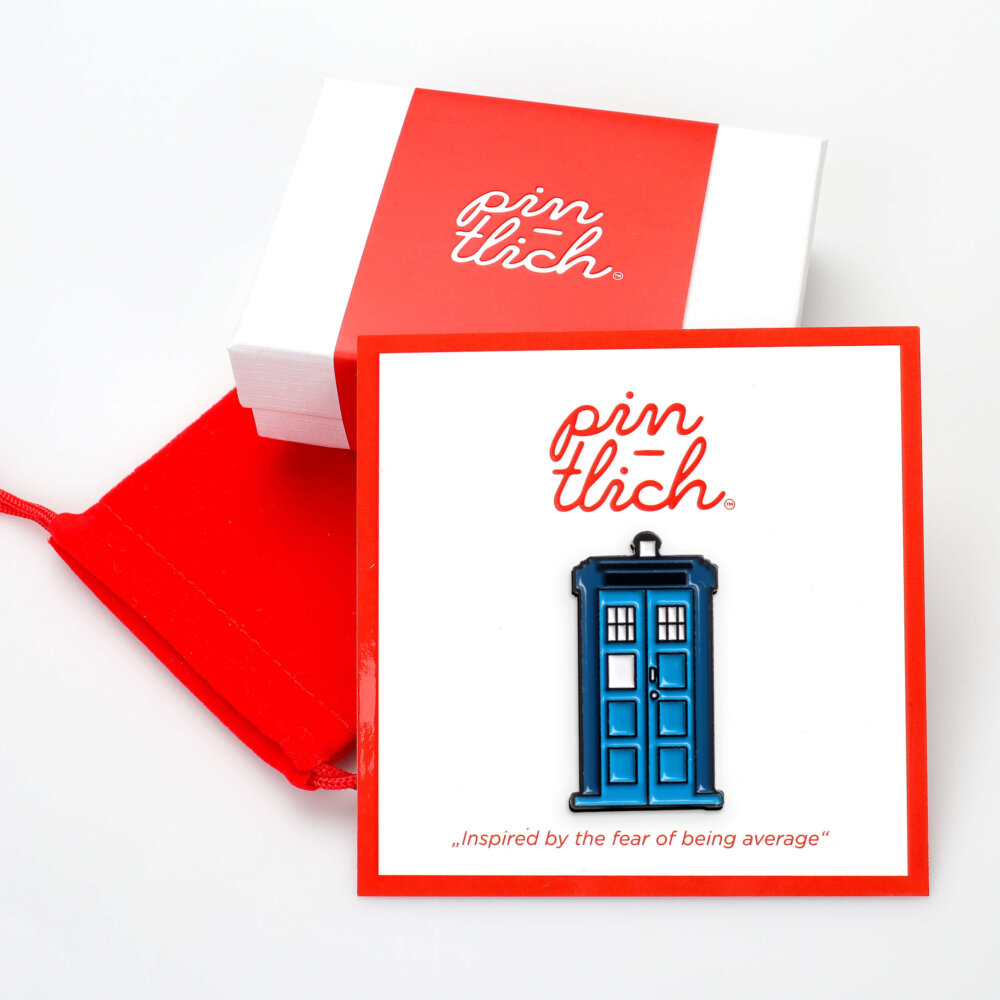 Doctor Who – Tardis – Smaltovaný odznak (#427) - Image 3