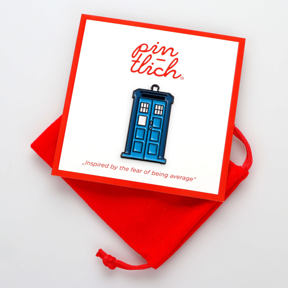 Doctor Who – Tardis – Smaltovaný odznak (#427) - Image 4
