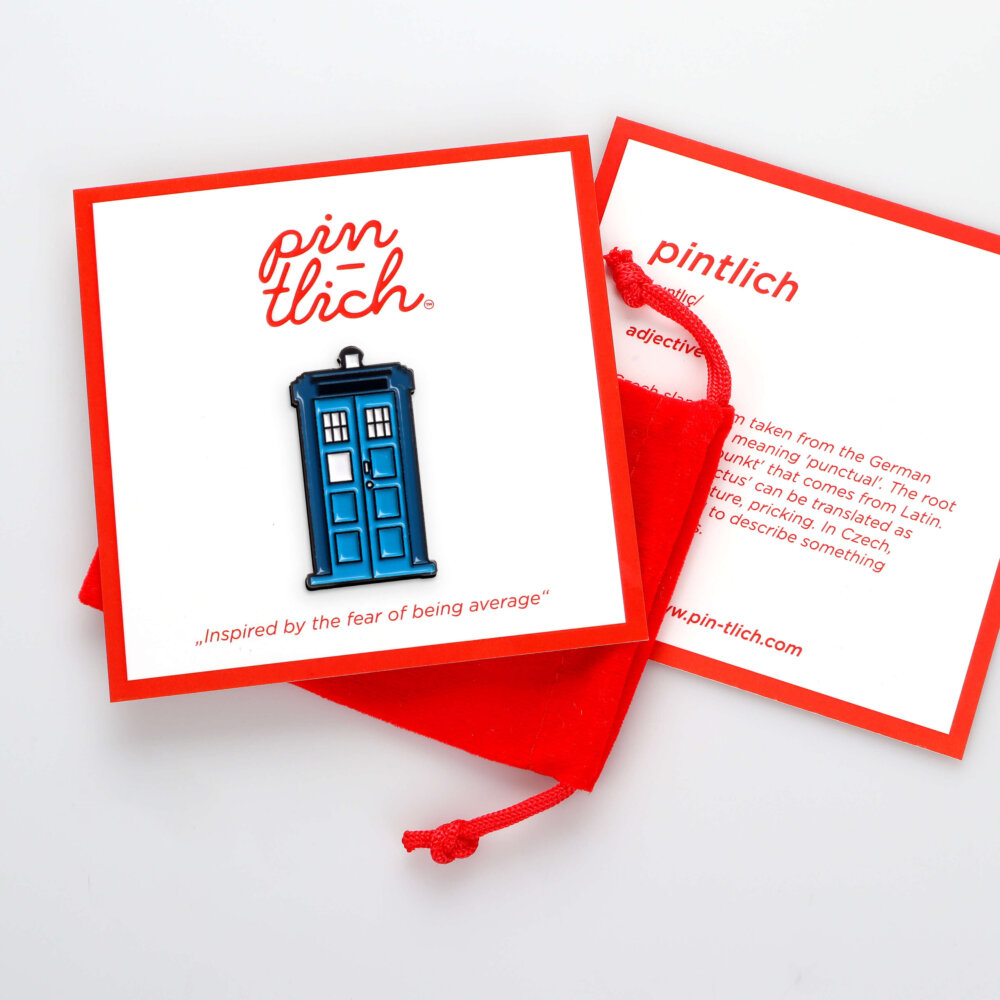Doctor Who – Tardis – Smaltovaný odznak (#427) - Image 5